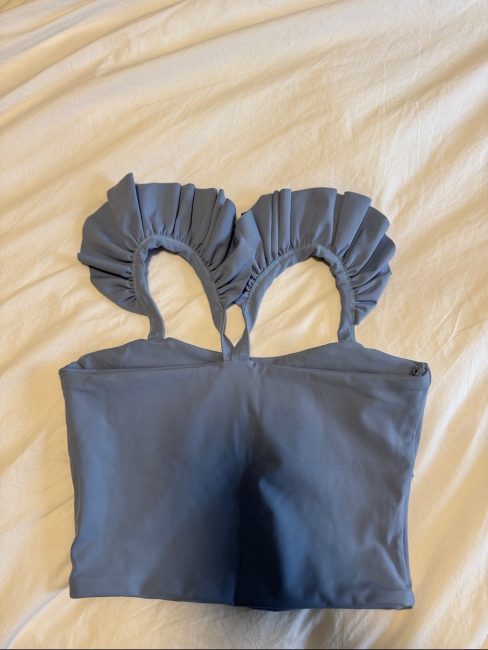 Port De Bras Ruffle Tank - Picture 3 of 3